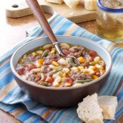 Beef Macaroni Soup Recipe